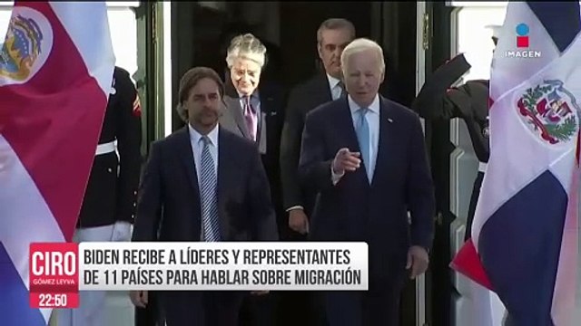 Presidente Biden encabezó cumbre con representantes de 11 países de LATAM