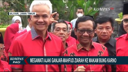 Jokowi Tak Ikut Ziarah Dengan Ganjar-Mahfud, Puan: Kamu yang Ajak