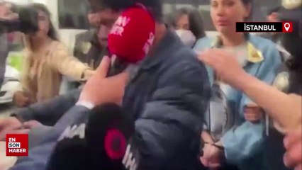 Adliyeye sevk edildiler: Dilan Polat destek verilince gözyaşlarını tutamadı