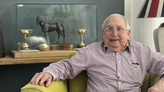 Mick Robins, the oldest living Melbourne Cup winning trainer