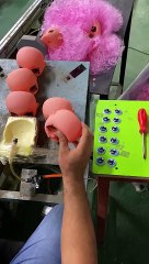 Doll Maker Places Eyes