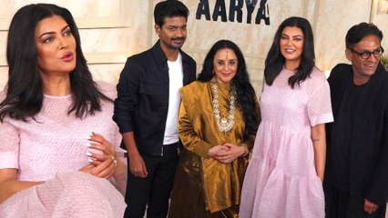 Sushmita Sen ने कहा कि Aarya ने मुझे एक्टिंग करना सिखाया है