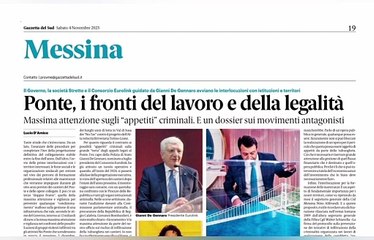 Rassegna stampa 4-11-23 edizione Messina