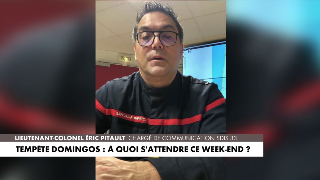 Lieutenant-colonel Éric Pitault : «On peut dire que la forêt Girondine est fragilisée. Les sols sont gorgés d’eau et avec quelques rafales de vent, il y a des risques de chutes d’arbres»