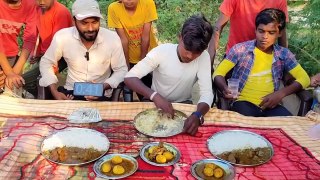 Egg curry kidney liver eating challenge 4500 ka inam