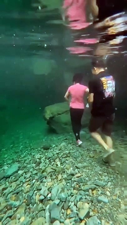Daring, Underwater Walk #shorts #viral #shortsvideo #video #innovationhub