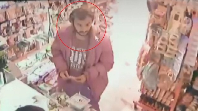 Biber gazlı saldırganı gözleri ele verdi