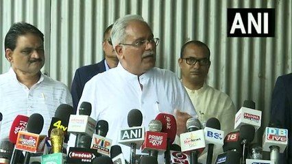 VIDEO : CM बघेल ने भाजपा पर साधा निशाना, बोलें- बीजेपी मुझसे ज्यादा डरी हुई है इसलिए लगा रहे आरोप