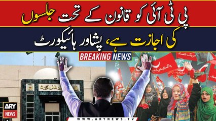 PTI can hold public gatherings in accordance with the law, Peshawar High Court