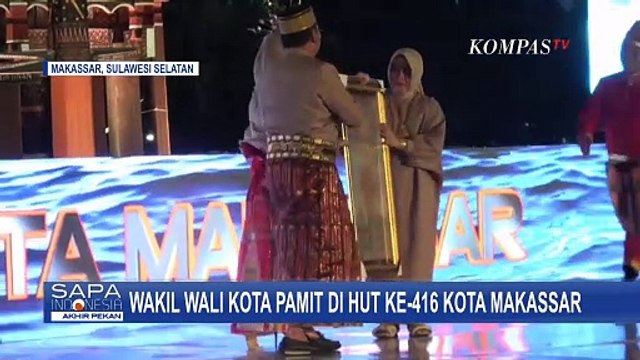 Wakil Wali Kota Fatmawati Rusdi Pamit di HUT Ke-416 Kota Makassar
