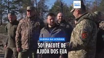 EUA anunciam 50º pacote de ajuda à Ucrânia, apesar de bloqueio do Congresso