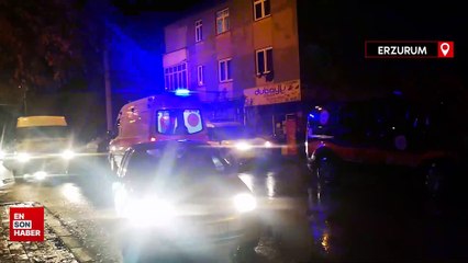 Erzurum'da husumetli ailelerin tartışması bıçaklı kavgaya dönüştü