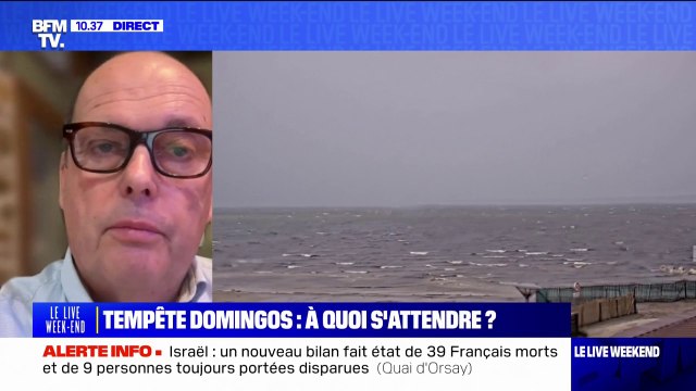 Bruno Lafon, maire SE de Biganos (Gironde): Depuis ce matin, c'est un vrai déluge (...) nous sommes particulièrement inquiets