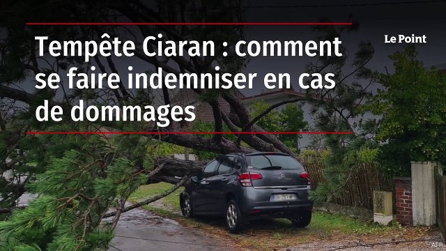 Tempête Ciaran : comment se faire indemniser en cas de dommages