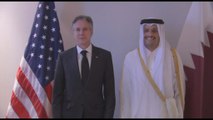 Blinken in Giordania incontra il premier del Qatar, Al Thani