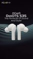 ACwO DwOTS 535 TWS Earbuds (Transparent Case Design)