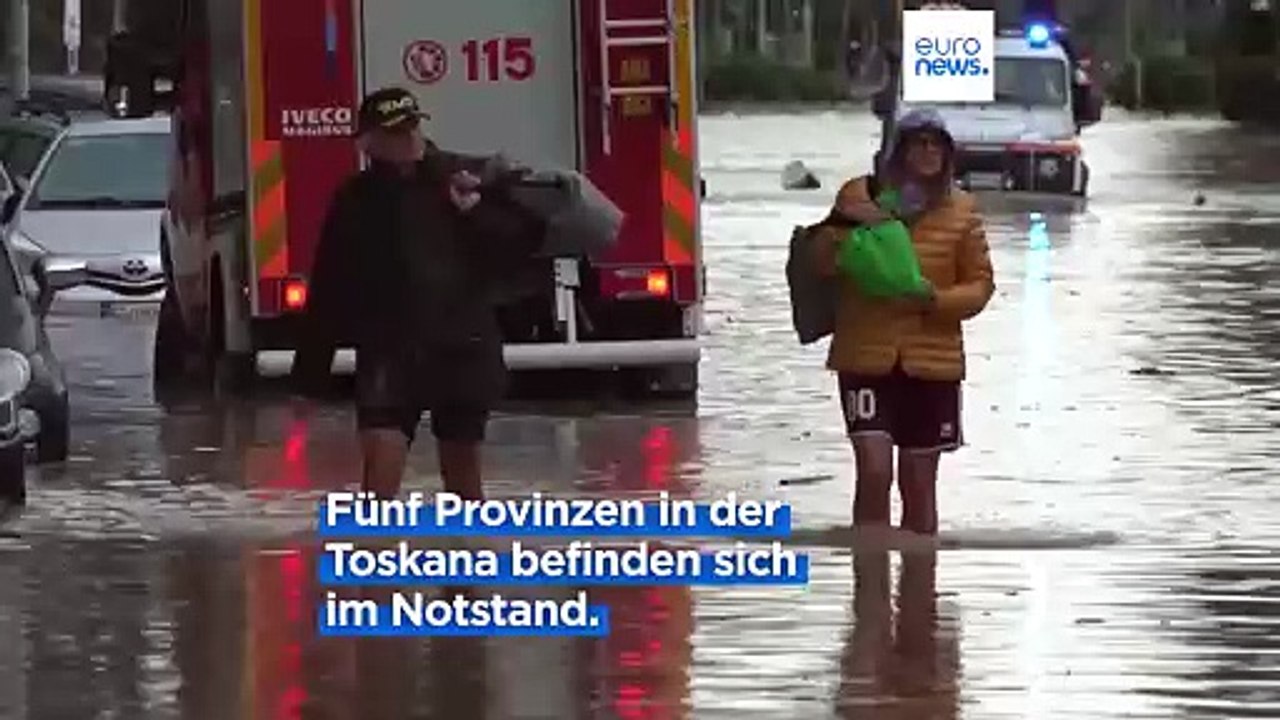 Sturm 'Ciaran' Italien: 6 Tote in der Toskana