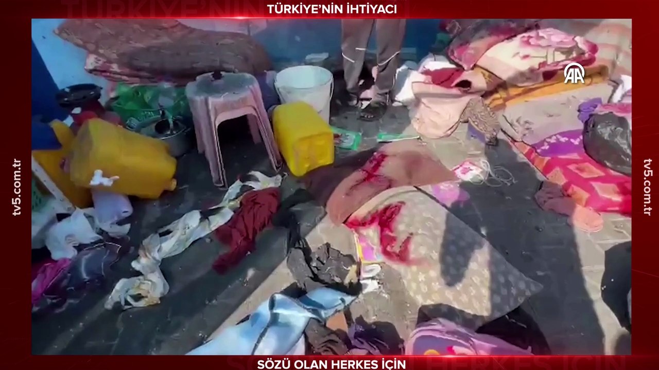 İşgalci İsrail ölüm yağdırıyor: El-Fahura Okulu bombalandı, ölü ve yaralılar var!