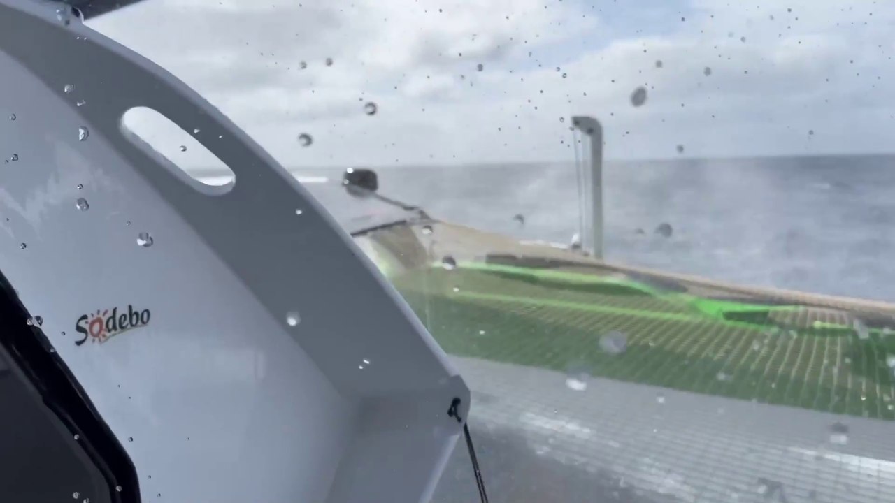 Transat Jacques Vabre Normandie Le Havre 2023 : 03/11/2023 - ONBOARD SODEBO ULTIM 3 #04