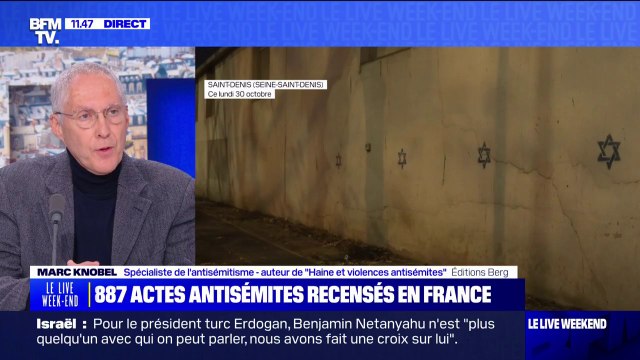 Marc Knobel, spécialiste de l'antisémitisme: Il y a une sorte d'hystérisation autour de ce conflit, et peut-être un prétexte qui est celui de l'antisémitisme