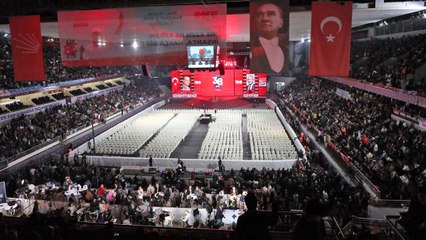 CHP'nin 38. Olağan Kurultayı başladı