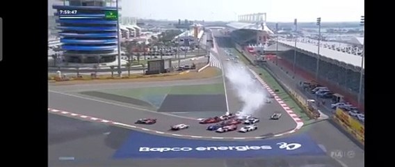 WEC 2023 8H Bahrain Start Chaos Spins