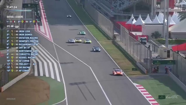 WEC 2023 8H Bahrain Race Epic Battle GTE AM