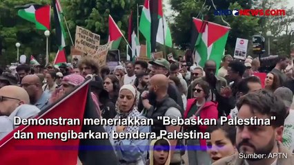 Demo Warga di  Sydney, Australia Desak Pembebasan Palestina