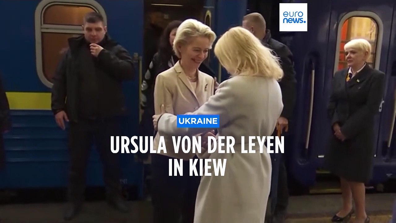 Von der Leyen zu Überraschungsbesuch in Kiew
