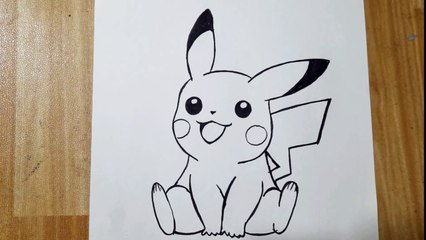 How To Draw Pikachu _ Pokémon - Easy Step By Step Tutorial