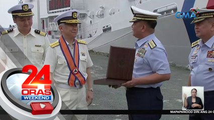 Japan PM Kishida, bumisita sa PCG at sa Metro Manila Subway Project depot site | 24 Oras Weekend