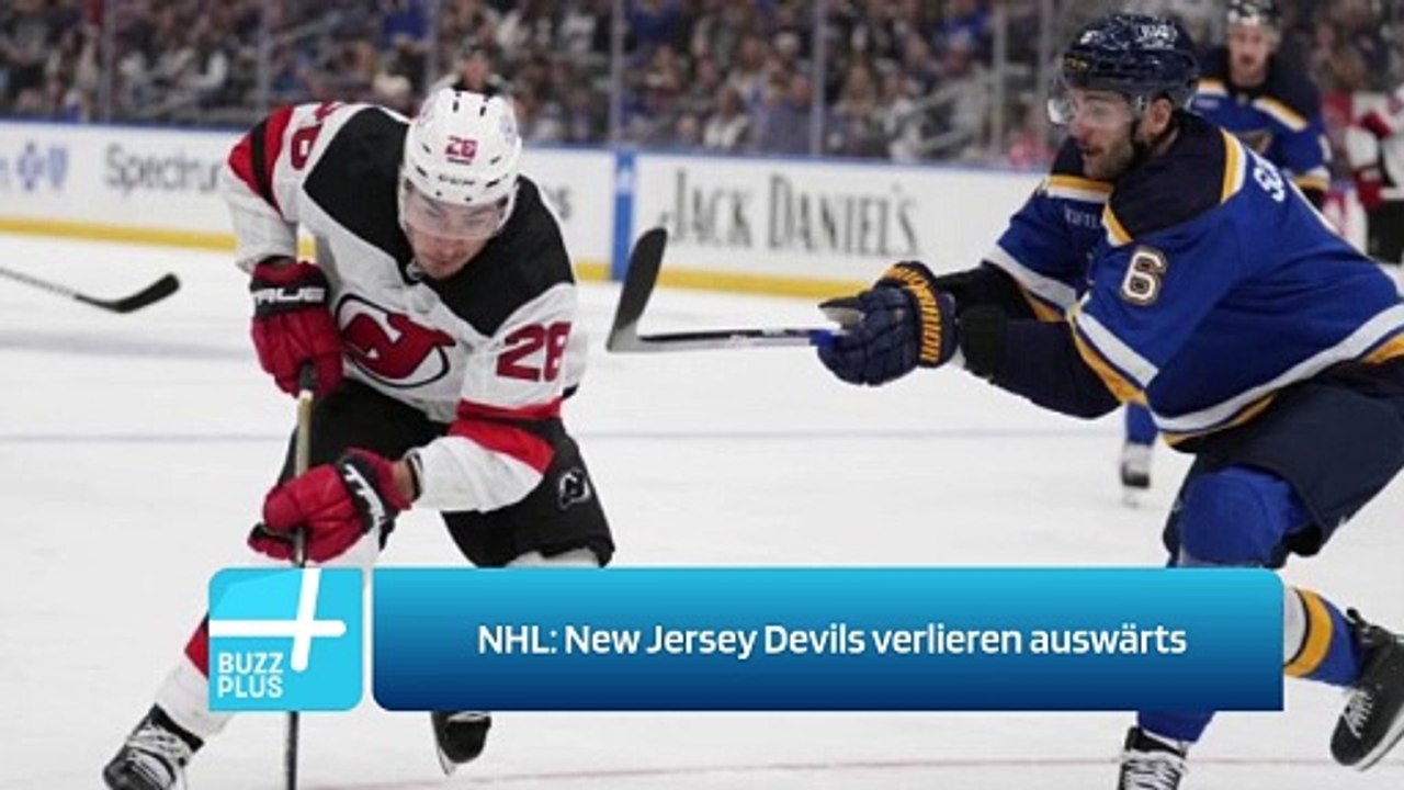 NHL: New Jersey Devils verlieren auswärts
