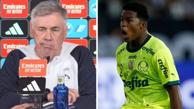 Ancelotti habla sobre la progresión de Endrick en Brasil