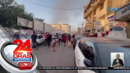 DFA: 134 pang Pilipino sa Gaza, pinayagan nang makatawid ng border patungong Egypt | 24 Oras Weekend