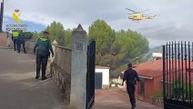 El incendio de Montitxelvo encara su tercera jornada levantando el confinamiento de dos municipios