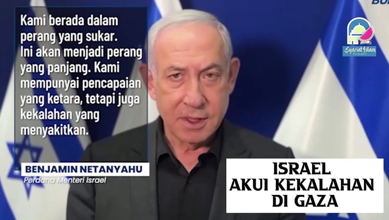 ISRAEL AKUI KEKALAHAN DI GAZA
