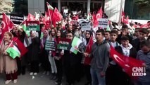 AK Parti Gençlik Kolları'ndan 81 ilde Gazze protestosu