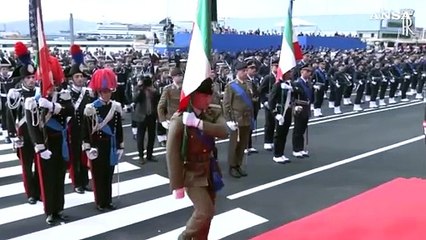 Скачать видео: 4 novembre, Mattarella a Cagliari per le celebrazioni delle Forze Armate