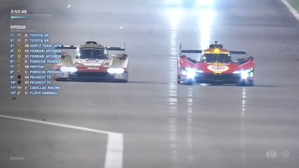WEC 2023 8H Bahrain Race Da Costa Nielsen Great Battle