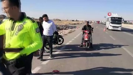 Accident de moto à Aksaray : un conducteur grièvement blessé