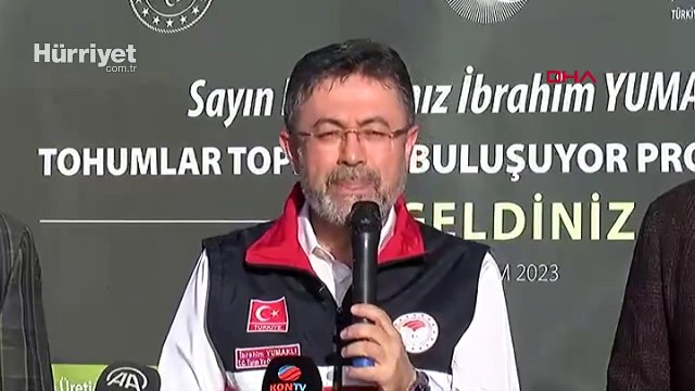 Bakan Yumaklı: Sertifikalı tohum üretimi on kat arttı