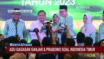 Ganjar dan Prabowo Adu Gagasan di Silaknas ICMI, Paparkan Soal Pembangunan Indonesia Timur