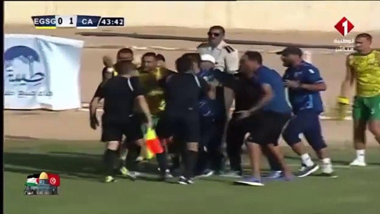 هدف كينغسلاي ايدو ضد قفصة