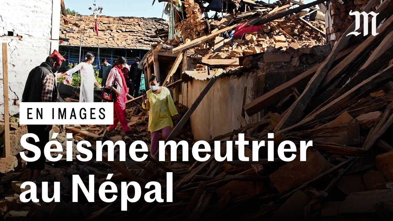 Les images du tremblement de terre au Népal