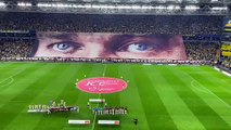 Fenerbahçe taraftarından Trabzonspor maçı öncesi özel koreografi