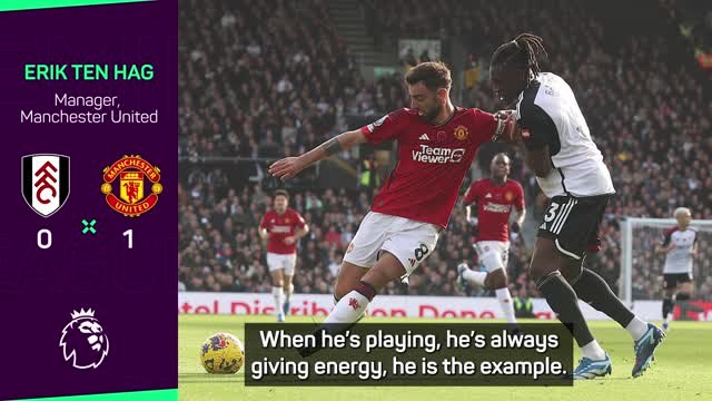 Ten Hag defends Fernandes captaincy after late winner at Fulham