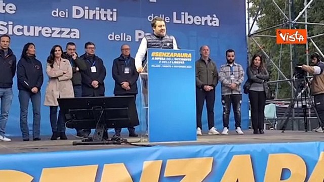 Salvini cita Borsellino: Chi ha paura muore ogni giorno, chi non ha paura muore una volta sola