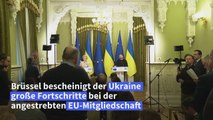 Von der Leyen: Ukraine macht 