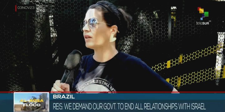 Citizens of Brazil repudiates Israeli genocide in the Gaza Strip