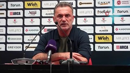 Çorum FK Teknik Direktörü Tahsin Tam: Mağlubiyette sadece hakem kararlarını eleştirmemeliyiz